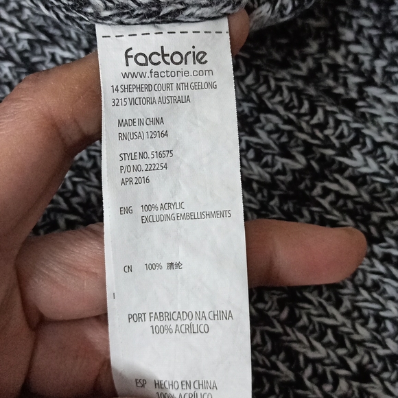 Woven High low Top - Picture 8 of 8